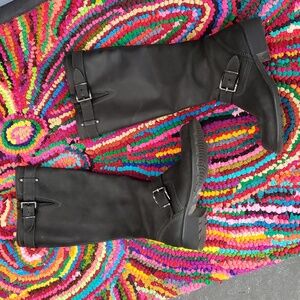 Clarks Leather Riding Style Boots size 9